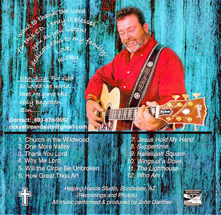 Back of CD Jacket